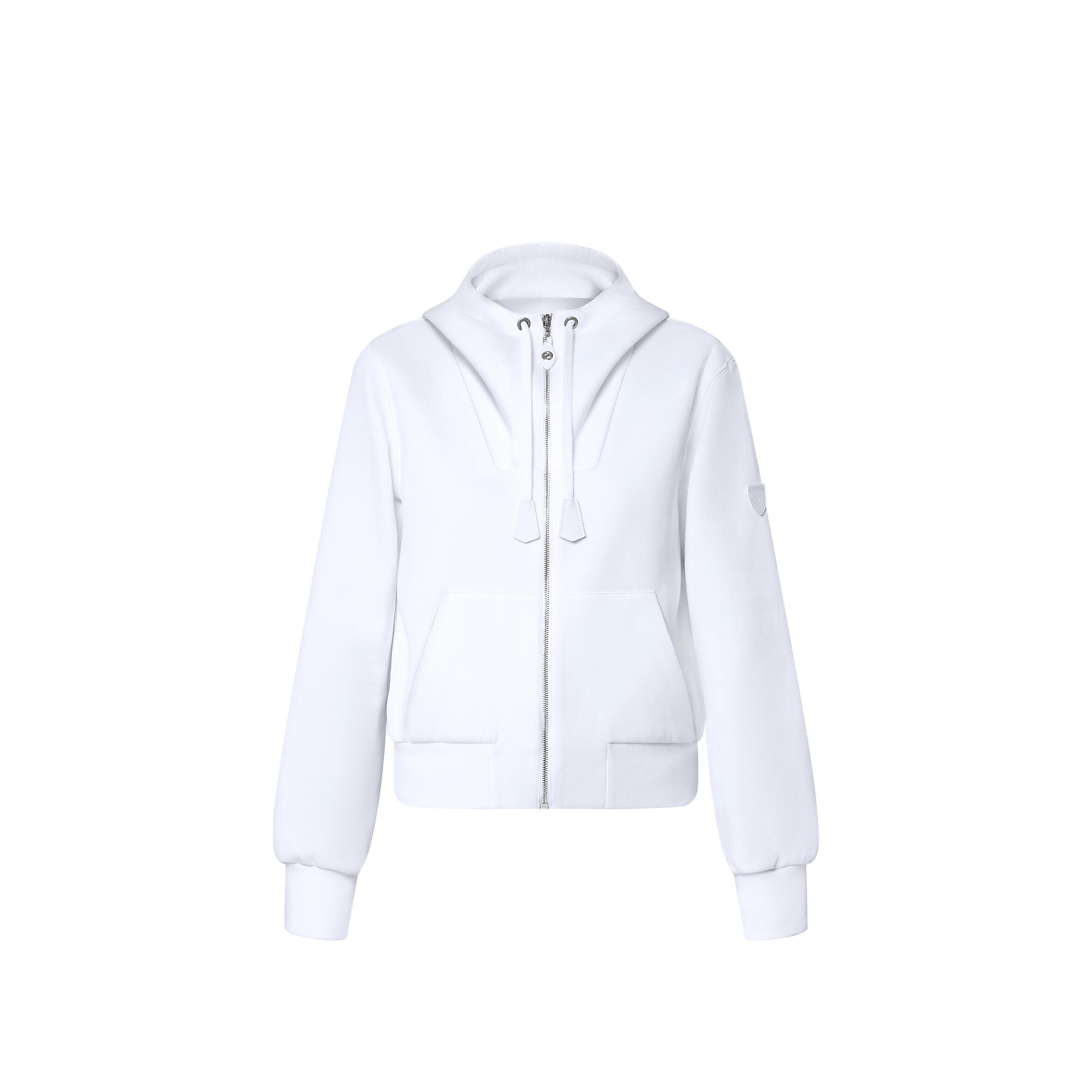 LOUIS VUITTON LEATHER ACCENT HOODIE 1AIAS3